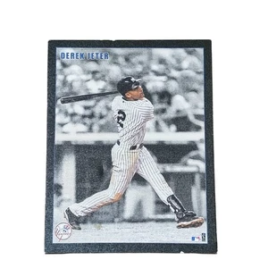 New York Yankees DEREK JETER 10,5x13,5 Foto Spotlight gespannter Leinwanddruck  - Bild 1 von 7
