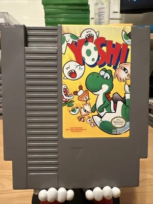 Yoshi (NES, 1992) Authentic Tested Cartridge - Image 1 of 4