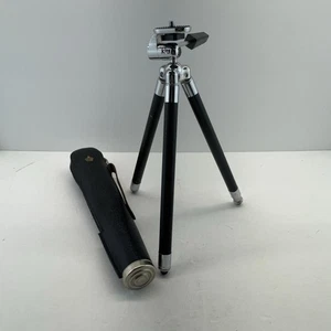 Vintage King Brand Tripod - Rotating Mount - Fully Extends To 38 Inches - Japan - Picture 1 of 13