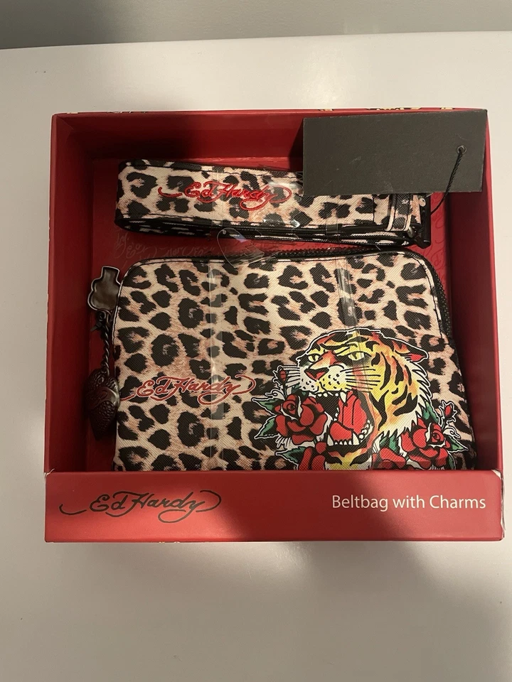 Bolso de hombro Es Hardy con patrón de guepardo de leopardo Foto 1 de 4