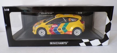 MINICHAMPS 151 110815 FORD FIESTA RS WRC STOBART WALES RALLY GB 2011 MINT BOXED - Image 1 of 4