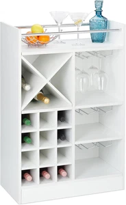 Cantinetta Con Porta Calici, per 22 Bottiglie, Da Terra, per Vino E Prosecco Hxl - Foto 1 di 12