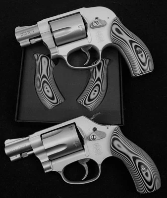 PREMIUM MANFUCTURING GROUP J Frame Grips fits most Smith & Wesson S&W G10 Layered Stunning