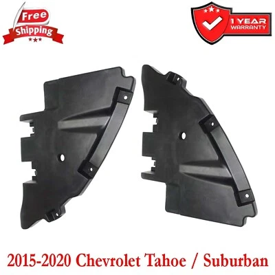 Bumper Filler For 2015-2020 Chevrolet Tahoe Suburban Front Left & Right Set 2pcs Foto 1 de 4