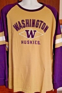 WASHINGTON Huskies UW Camisa Resistente Bordada Logotipo XL Nueva con Etiquetas - Imagen 1 de 5