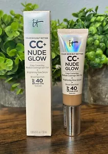 IT Cosmetics CC+ Nude Glow Skin Tint SPF 40 - 1.08 fl oz - Tan Warm - Picture 1 of 4