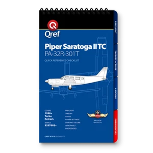 Piper Saratoga II TC PA-32R-301T Qref Book QREF-PA-SAR2T-1 - Picture 1 of 1