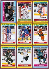 2012-13 O PEE CHEE RC RETRO RAINBOW POP UPS LEADERS NHL HOCKEY CARD SEE LIST