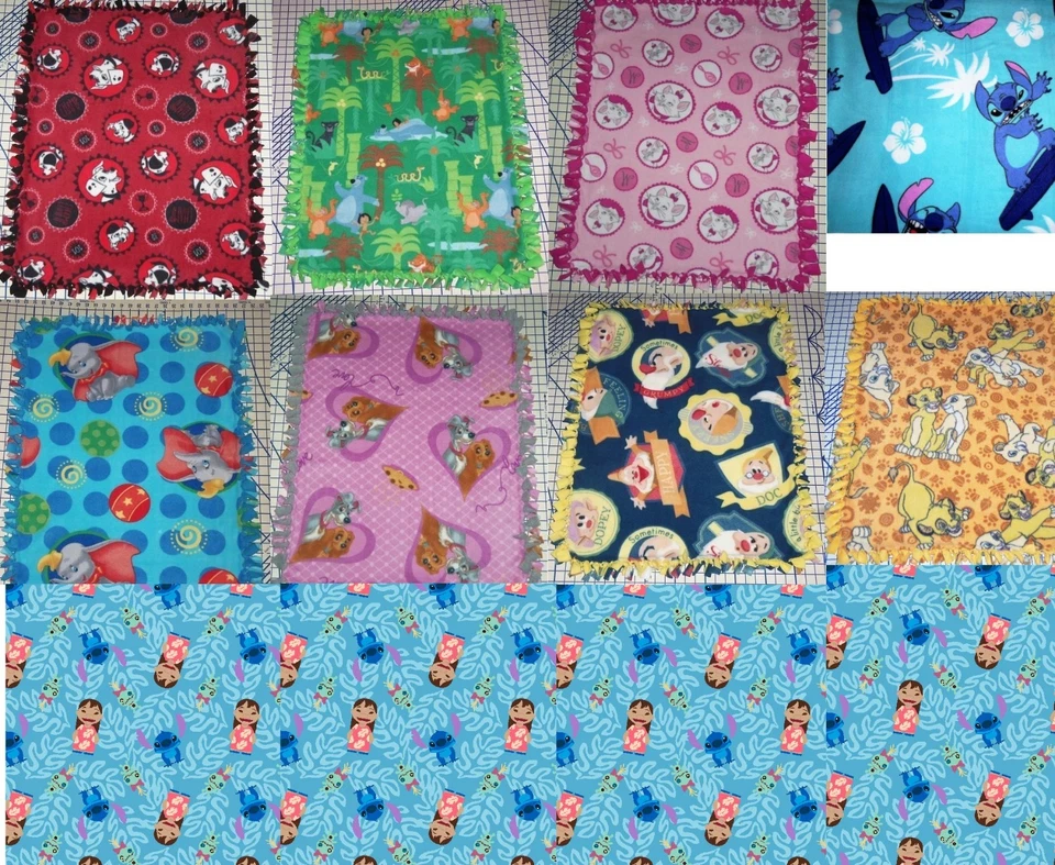 Cobertor de lã Disney bebê animal de estimação colo Dumbo Marie 101 dálmatas Lady Marie Nemo - Imagem 1 de 1