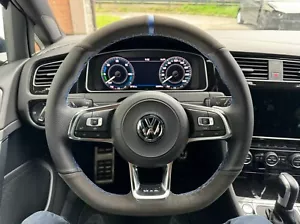Coprivolante steeringwheel cover VOLKSWAGEN GOLF 7 GTI GOLF R MK7 POLO SCIROCCO - Imagen 1 de 19