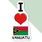 'I Love Vanuatu' Decal Stickers (DW032833)