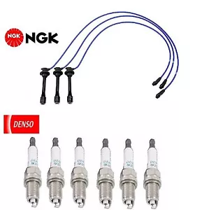 Tune Up Kit Spark Plug Wire Set & Plugs for Toyota Camry V6; 3.0L 1995-2000 - Picture 1 of 1