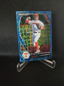 Liam Spence 2021 Panin Prizm Draft Picks ' Blue Velocity '#PDP154 - Picture 1 of 2