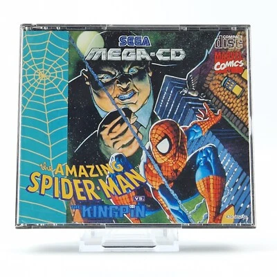 Sega Mega CD Spiel : The Amazing Spider-Man vs. The Kingpin - CD Anleitung OVP - Bild 1 von 4