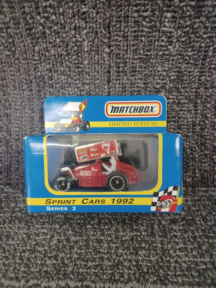 Coche Sprint Diecast escala 1:64 #7 1992 por Matchbox  Foto 1 de 1