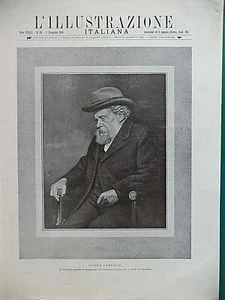 1906 CARDUCCI KING GIORGIO OF GREECE ROME MASCAGNI AMINTORE GALLI DAL VERME MILAN - Picture 1 of 11