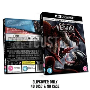Venom Let there be Carnage  Bluray 4k Ultra Slip Cover Only NO DISC - Bild 1 von 4