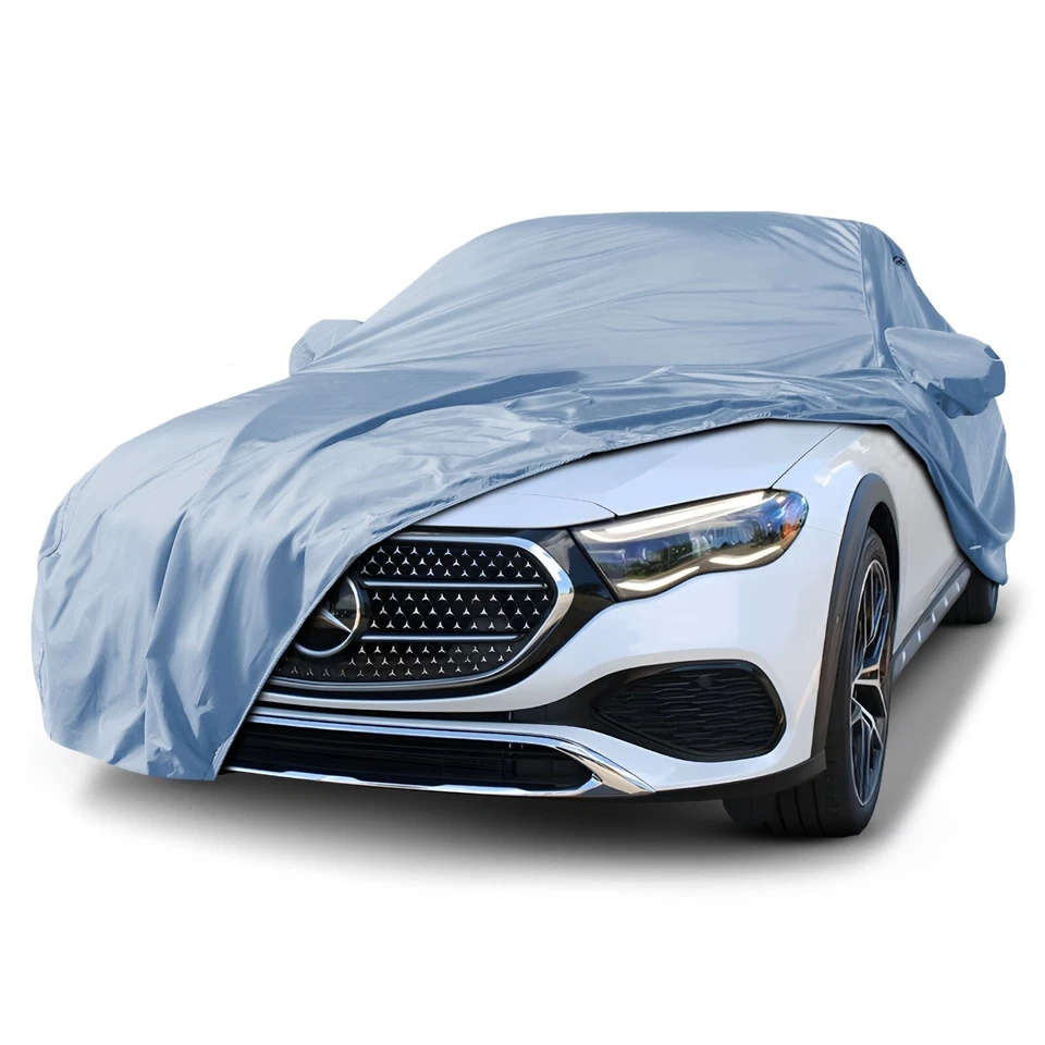 Cubierta de auto personalizada Mercedes Clase E 1977-2025 sedán - impermeable para todo tipo de clima Foto 1 de 4