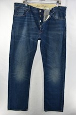 Levi's Made & Crafted L01 Straight Jeans Mens Size 38x34 Blue Meas. 38x34