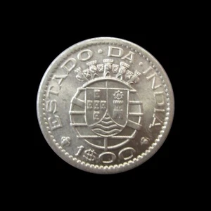 PORTUGUESE INDIA ESCUDO 1959 UNC KM 33 #5800# - Picture 1 of 3