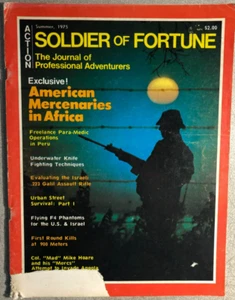 SOLDIER OF FORTUNE Magazine Summer 1975 issue #1 - Picture 1 of 4