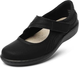 Oviaric Women's Classic Comfort Mary Jane Flats Fashion Casual Dress Shoes Cute - Picture 1 of 6