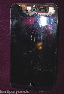 Apple iPod touch 4th Generation Black (8 GB) A1367 For Parts ONLY/Broken Screen  - Picture 1 of 2