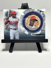 2020 Topps Update Aristides Aquino Rookie RC Coin Card Cincinnati Reds