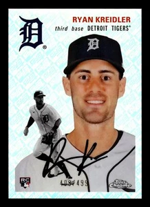 2023 TOPPS CHROME PLATINUM RYAN KREIDLER TOPPS REFRACTOR 409/499 TIGERS RC #162 - Picture 1 of 2