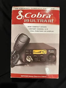 Cobra 19 Ultra III 3 Citizen Band CB Radio 40-kanałowy nadajnik-odbiornik Wyświetlacz LCD - Zdjęcie 1 z 8