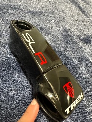 Trek Madone SLR Stem 120mm Length 7 Deg OCLV Carbon custom exposed carbon  - Image 1 of 4