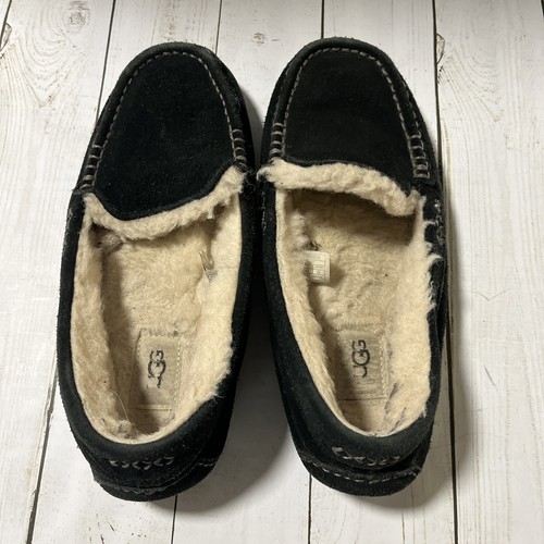 Scarpa pantofola UGG donna ANSLEY scamosciata NERA 9US usata