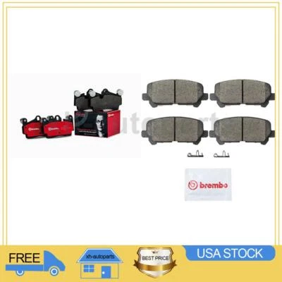 2X pastillas de freno delanteras traseras para Honda Odyssey 2011 2012 2013 2014 2015 2016 2017 Foto 1 de 4