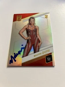 Maxxine Dupri WWE Signed 2023 Donruss Elite Card # 91 - Picture 1 of 1
