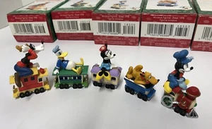 1998 Hallmark 5 Stück Disney Figuren Zug - Bild 1 von 7
