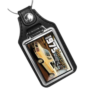 1979 Mercury Zephyr Z-7 Two Door Coupe Two Tone Car Design Key Ring - Bild 1 von 3