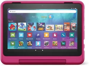Amazon Fire HD 8 Kids Pro Tablet 8" HD display ages 6-12, 32 GB Rainbow Universe - Picture 1 of 6