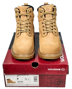 Wolverine Floorhand Insulated Steel-Toe 6" Women's 9W Brown Work Boots W221024 - Picture 1 of 14