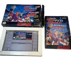 Super Soccer Champ (SNES) Super Nintendo CIB Complete in Box - Bild 1 von 3