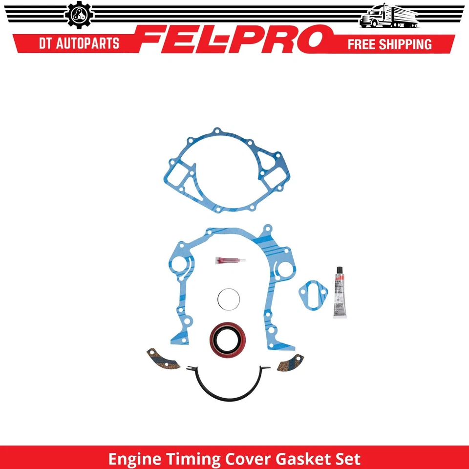 Juego de juntas de cubierta de distribución de motor Fel-Pro para Ford E-350 Econoline Club Wagon 85-96 Foto 1 de 1
