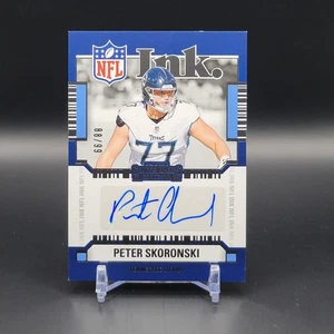 2024 Panini Contenders - NFL Inks Peter Skoronski #INK-PSI /99 Auto Titans - Picture 1 of 2