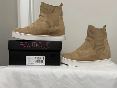 Botas meteorológicas suéter camel Boutique By Corky Foto 1 de 4