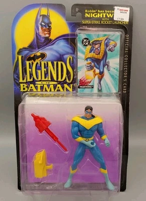 Robin Has Become Nightwing Action Figure 1994 Kenner Legends Of Batman NIB - Image 1 of 4