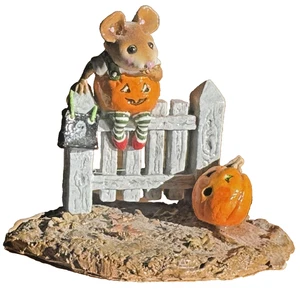 Wee Forest Folk M-232 "PICKITY PUMPKIN" Retired (Mint Cond. w/WFF Box) - Imagen 1 de 6