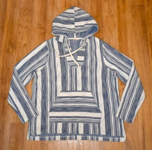 Faherty Women's Islet Knit Hoodie Pullover Sz XL - Picture 1 of 3