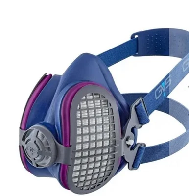 GVS SPR456 Elipse P100 (CASE OF 10) NIOSH Respirator Masks - M/L W/ Char Filters - Image 1 of 4