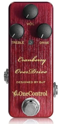 One Control Cranberry Overdrive Electric Guitar Effect Pedal BJF Series - Image 1 of 3