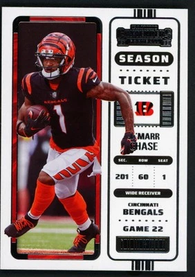 2022 Panini Contenders #18 Ja'Marr Chase Cincinnati Bengals - Image 1 of 2