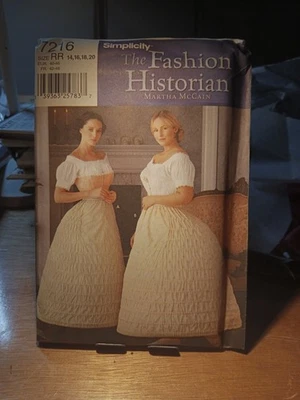 Simplicity  Martha McCain Pattern 7216 Undergarments Uncut Sz 14 To 20 - Image 1 of 2