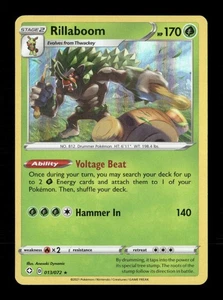 Rillaboom Holo Holo Rare Shining Fates 013/072 NM Pokemon NM - Bild 1 von 2